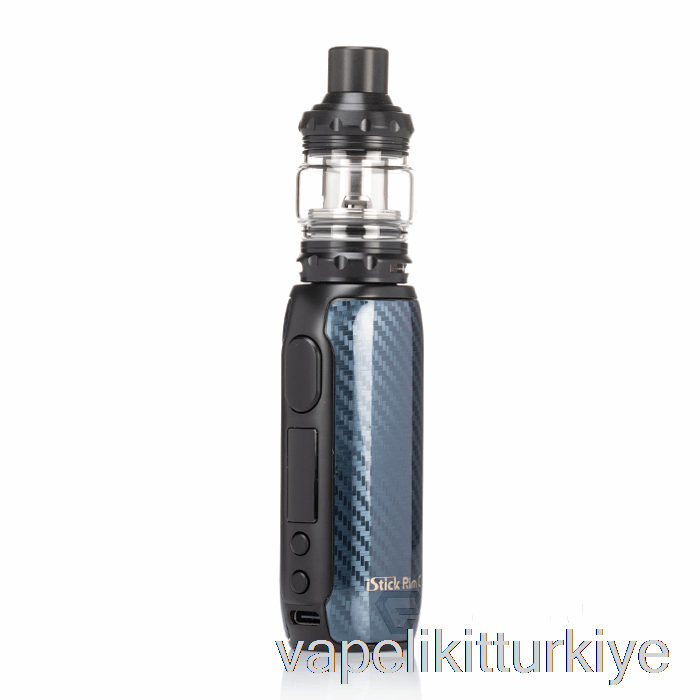 Vape Türkiye Eleaf Istick Rim C 80w Başlangıç ​​kiti Obsidyen Mavi